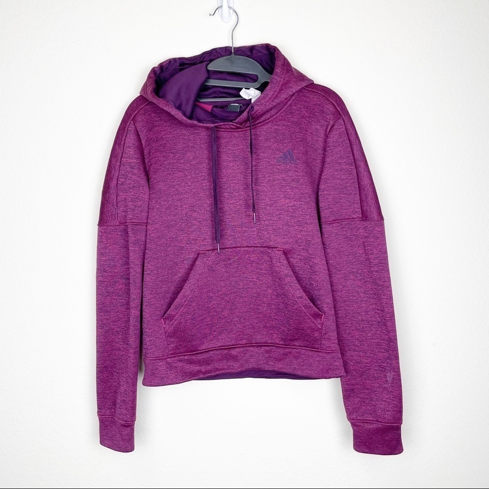 Adidas purple hoodie​​​​​​‎